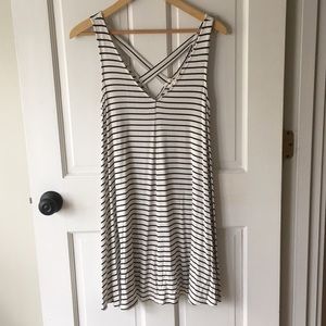 American Eagle Soft and Sexy striped dress